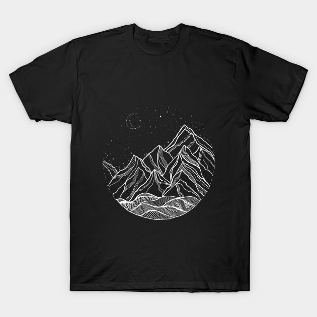 Explore T-Shirt by Rosebud Studios